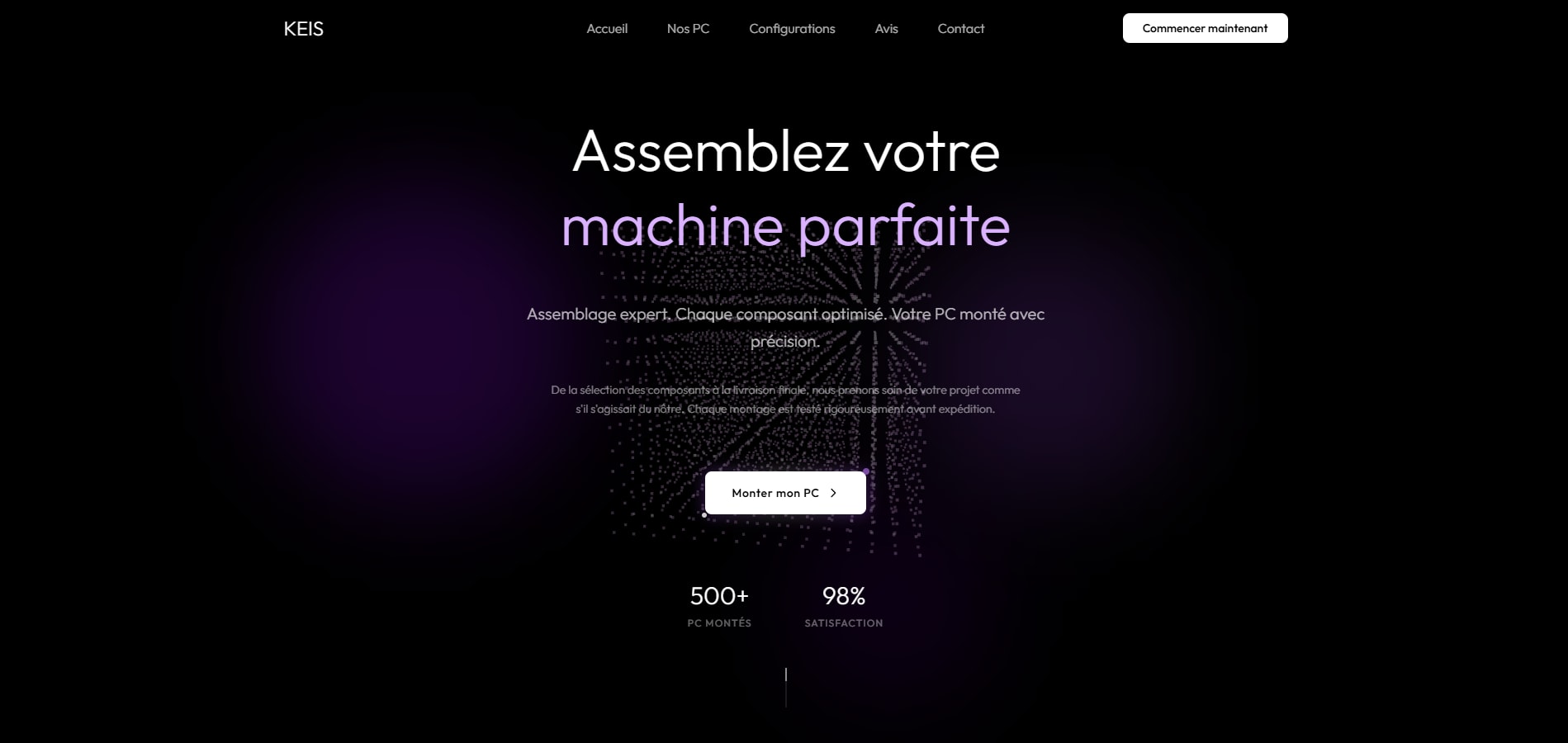 Aperçu du projet KEIS réalisé par Helveit